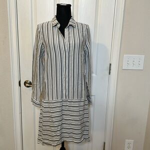 Just Female size XS Sonya shirt dress 100% viscose